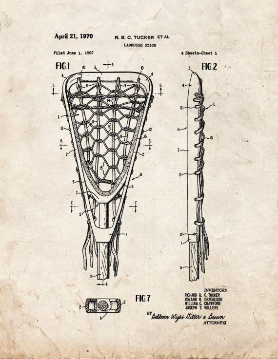 Patent Blueprint 1198 1 12 A4 Photo Print