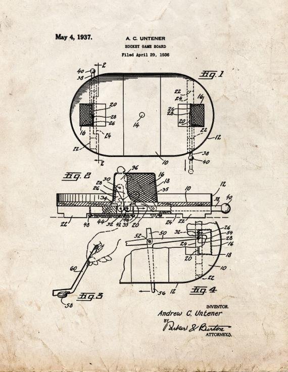 Patent Blueprint 1208 1 12 A4 Photo Print