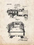 Patent Blueprint 1213 1 12 A4 Photo Print