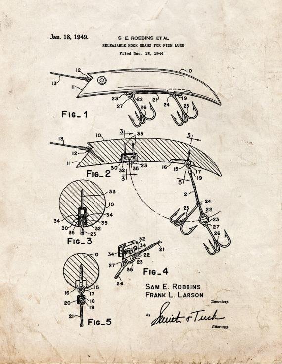Patent Blueprint 1215 1 12 A4 Photo Print