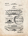 Patent Blueprint 1222 1 12 A4 Photo Print