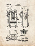 Patent Blueprint 1228 1 12 A4 Photo Print