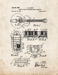 Patent Blueprint 1229 1 12 A4 Photo Print