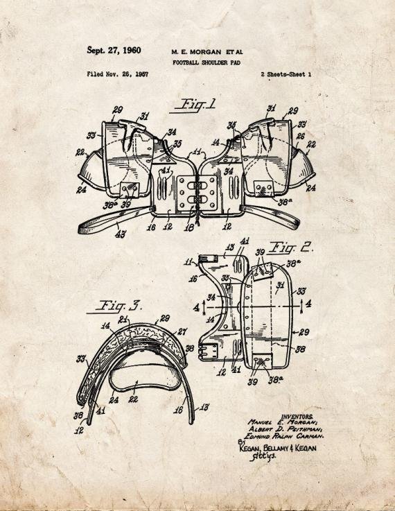 Patent Blueprint 1232 1 12 A4 Photo Print