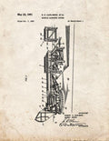 Patent Blueprint 1233 1 12 A4 Photo Print