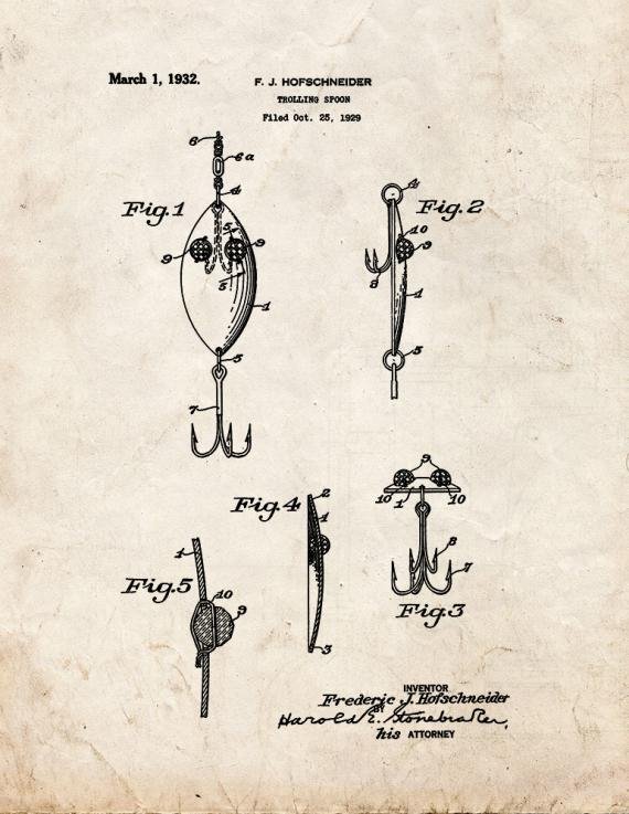 Patent Blueprint 1246 1 12 A4 Photo Print