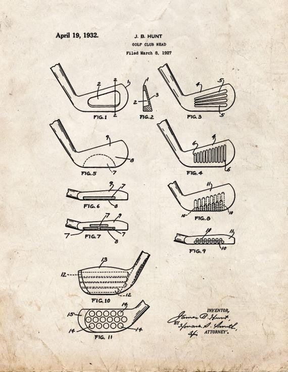 Patent Blueprint 1247 1 12 A4 Photo Print