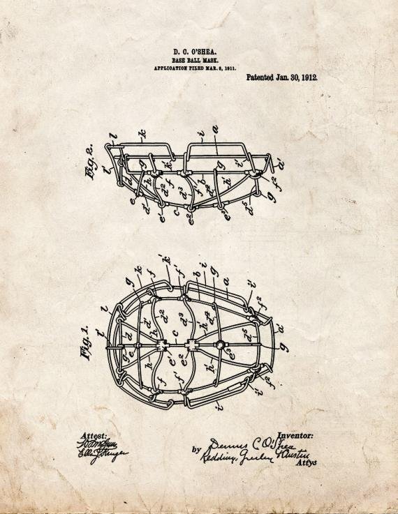 Patent Blueprint 125 1 12 A4 Photo Print