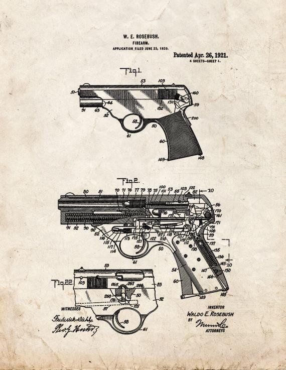 Patent Blueprint 1250 1 12 A4 Photo Print
