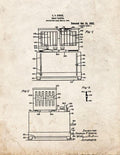 Patent Blueprint 1251 1 12 A4 Photo Print