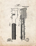 Patent Blueprint 1252 1 12 A4 Photo Print