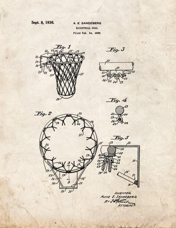 Patent Blueprint 1267 1 12 A4 Photo Print