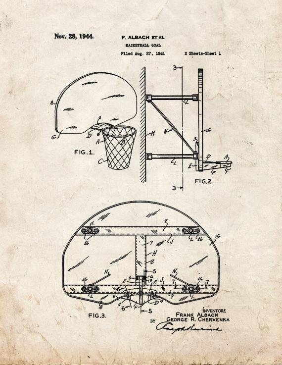 Patent Blueprint 1274 1 12 A4 Photo Print