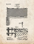 Patent Blueprint 1279 1 12 A4 Photo Print