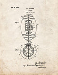 Patent Blueprint 1282 1 12 A4 Photo Print
