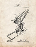 Patent Blueprint 1286 1 12 A4 Photo Print