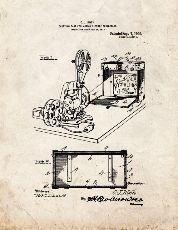 Patent Blueprint 1287 1 12 A4 Photo Print