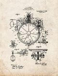 Patent Blueprint 1289 1 12 A4 Photo Print