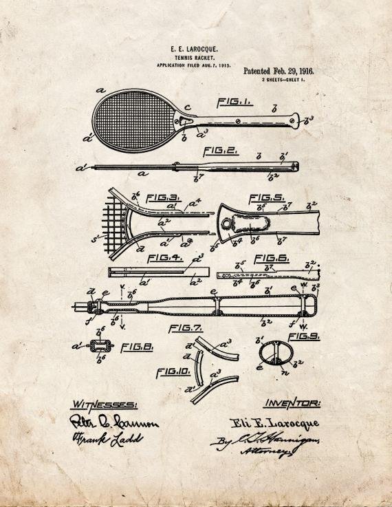 Patent Blueprint 1293 1 12 A4 Photo Print