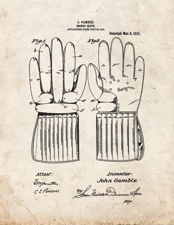 Patent Blueprint 1295 1 12 A4 Photo Print