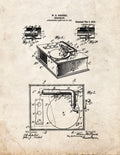 Patent Blueprint 1303 1 12 A4 Photo Print