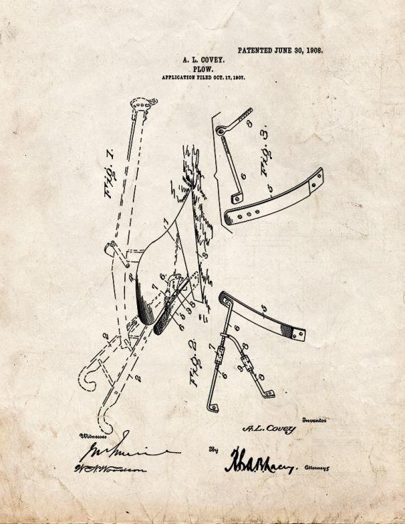 Patent Blueprint 1305 1 12 A4 Photo Print