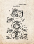 Patent Blueprint 1306 1 12 A4 Photo Print