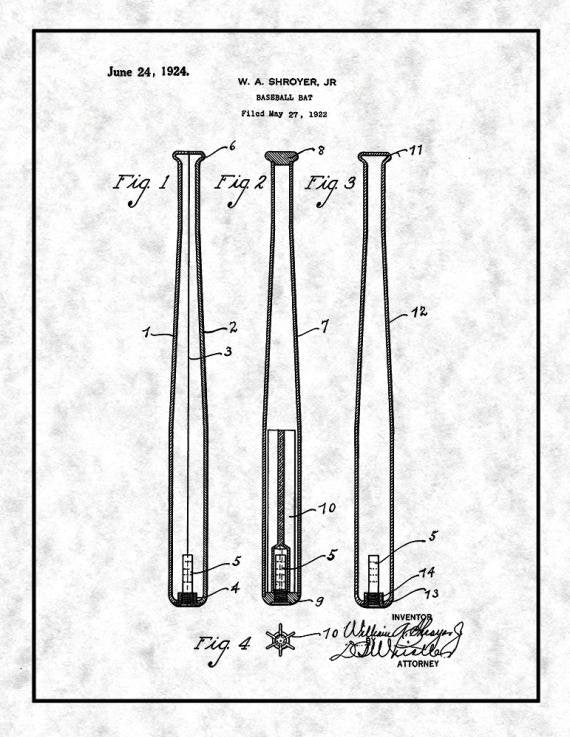 Patent Blueprint 131 1 12 80 paper gunb A4 Photo Print