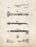 Patent Blueprint 1313 1 12 A4 Photo Print