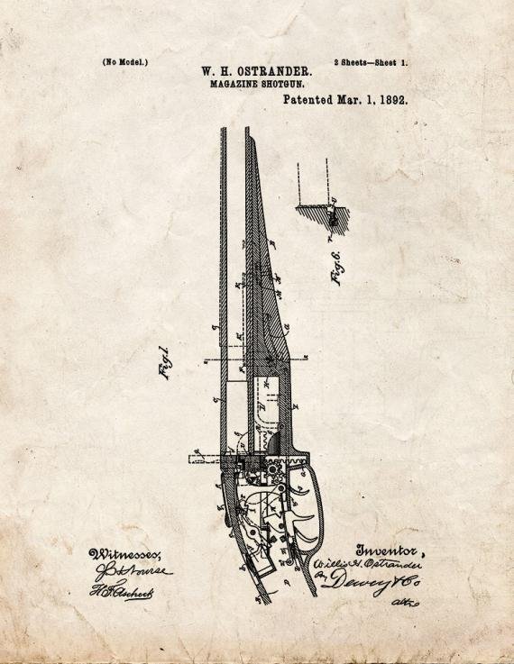 Patent Blueprint 1328 1 12 A4 Photo Print