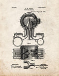 Patent Blueprint 1331 1 12 A4 Photo Print