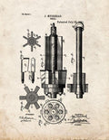 Patent Blueprint 1332 1 12 A4 Photo Print