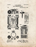 Patent Blueprint 1337 1 12 A4 Photo Print