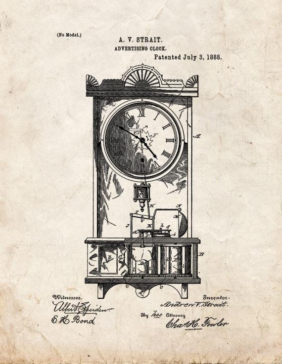 Patent Blueprint 1338 1 12 A4 Photo Print
