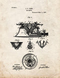 Patent Blueprint 1340 1 12 A4 Photo Print