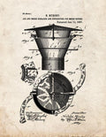 Patent Blueprint 1341 1 12 A4 Photo Print