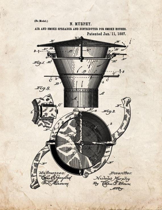 Patent Blueprint 1341 1 12 A4 Photo Print