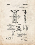 Patent Blueprint 1342 1 12 A4 Photo Print