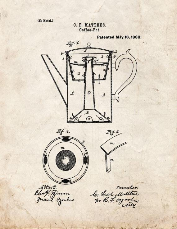 Patent Blueprint 1351 1 12 A4 Photo Print