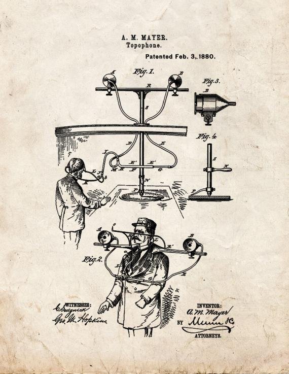 Patent Blueprint 1352 1 12 A4 Photo Print