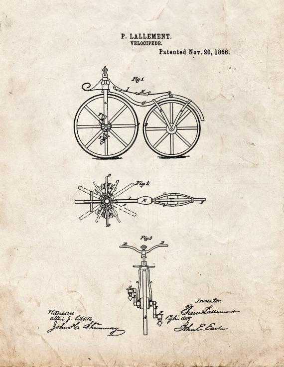 Patent Blueprint 1357 1 12 A4 Photo Print