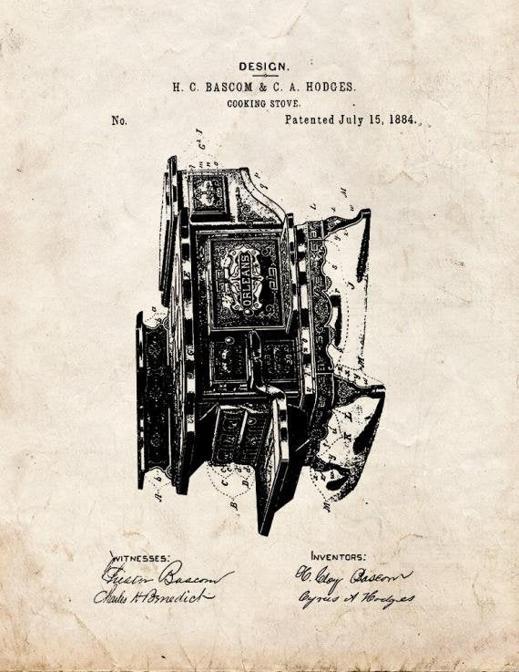 Patent Blueprint 1360 1 12 A4 Photo Print