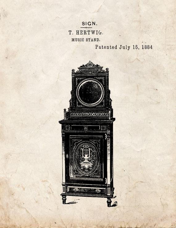 Patent Blueprint 1361 1 12 A4 Photo Print