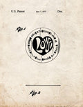 Patent Blueprint 1367 2 12 A4 Photo Print
