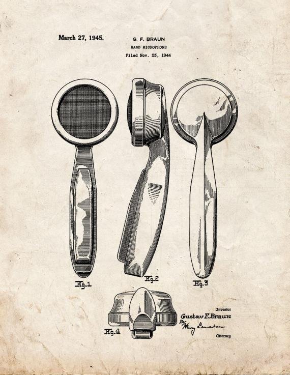 Patent Blueprint 1371 1 12 A4 Photo Print