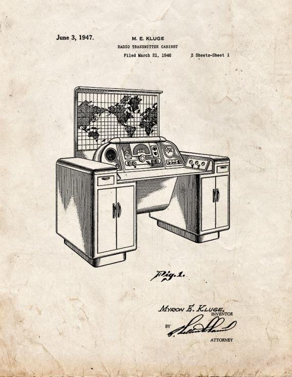Patent Blueprint 1375 1 12 A4 Photo Print