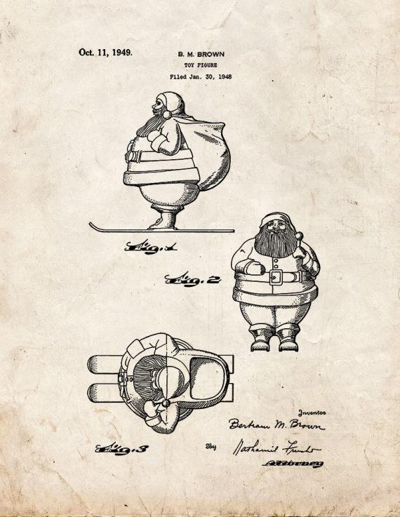 Patent Blueprint 1379 1 12 A4 Photo Print