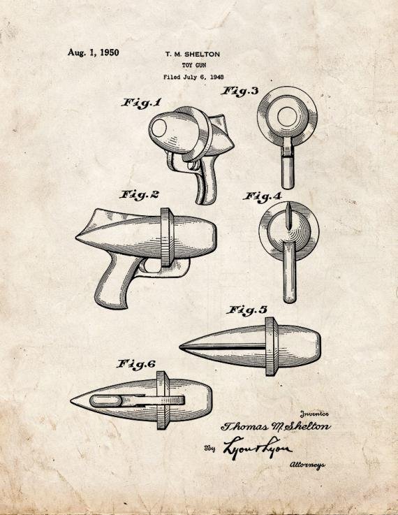 Patent Blueprint 1381 1 12 A4 Photo Print