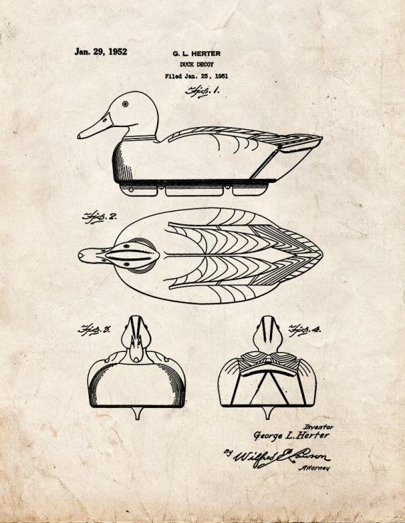 Patent Blueprint 1382 1 12 A4 Photo Print