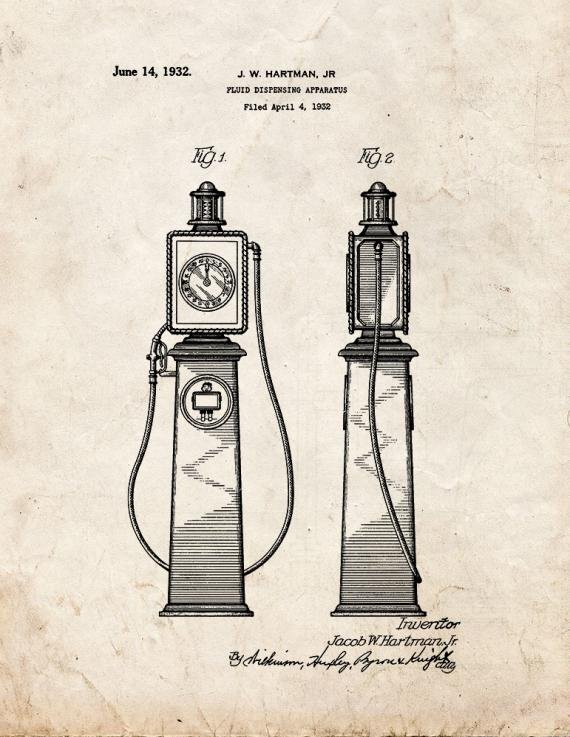 Patent Blueprint 1393 1 12 A4 Photo Print